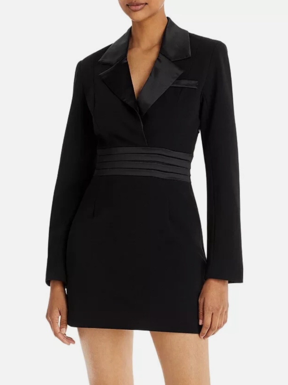 Aqua x Maeve Women’s Black Reilly Blazer Mini Dress Size XS
